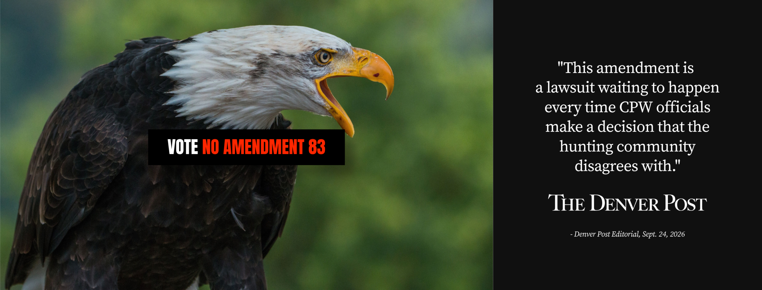 No Amendment 83, Facebook Banner 1