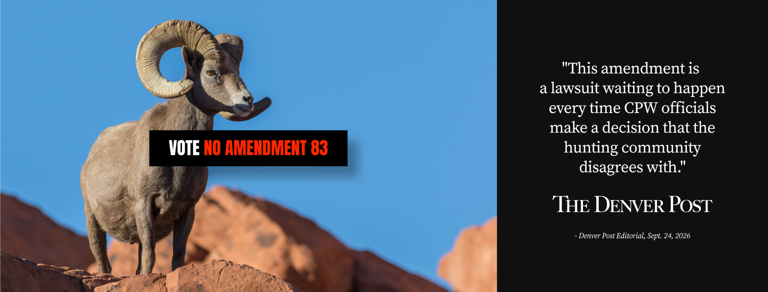 No Amendment 83, Facebook Banner 3