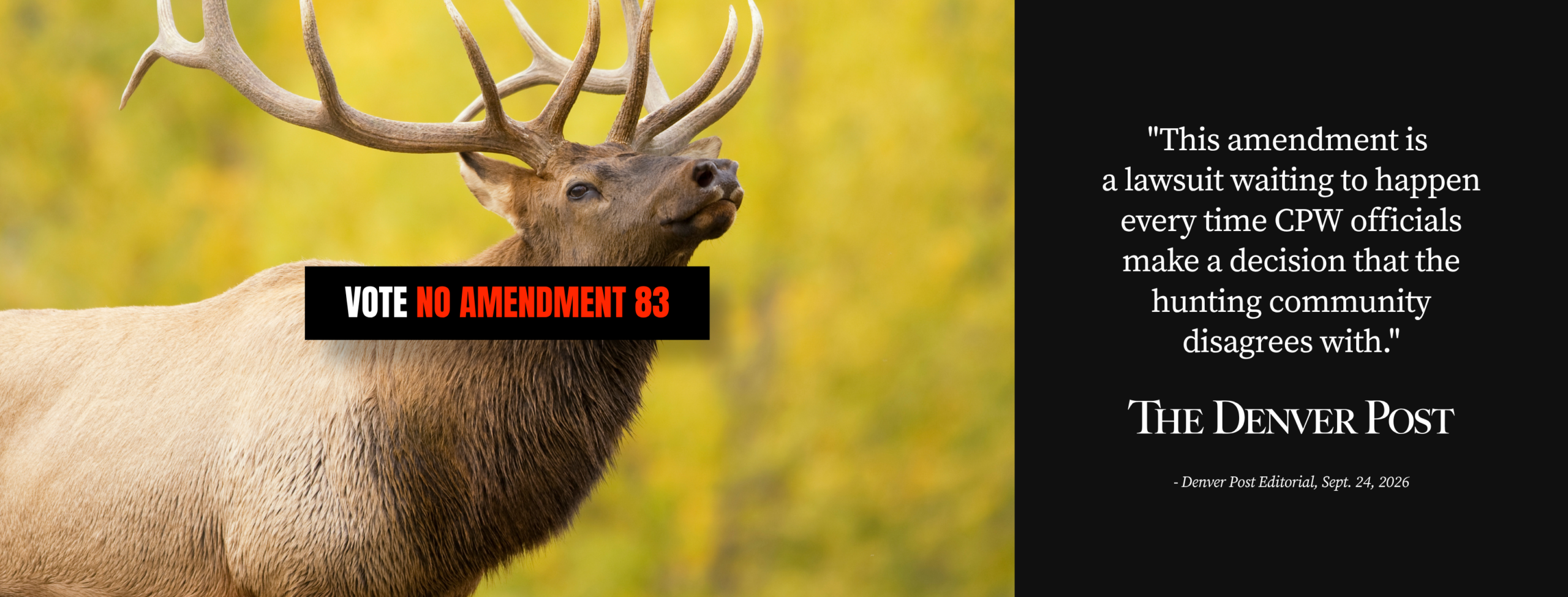No Amendment 83, Facebook Banner 4